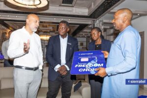 VP Jalloh Joins Sierratel MVNO Network, Pledges Support for National Telecom Growth